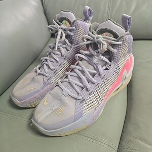 Nike Air Zoom‎ GT Jump Easter Men's Sz 8.5 Oxygen Purple Coral Chalk CZ9907-501